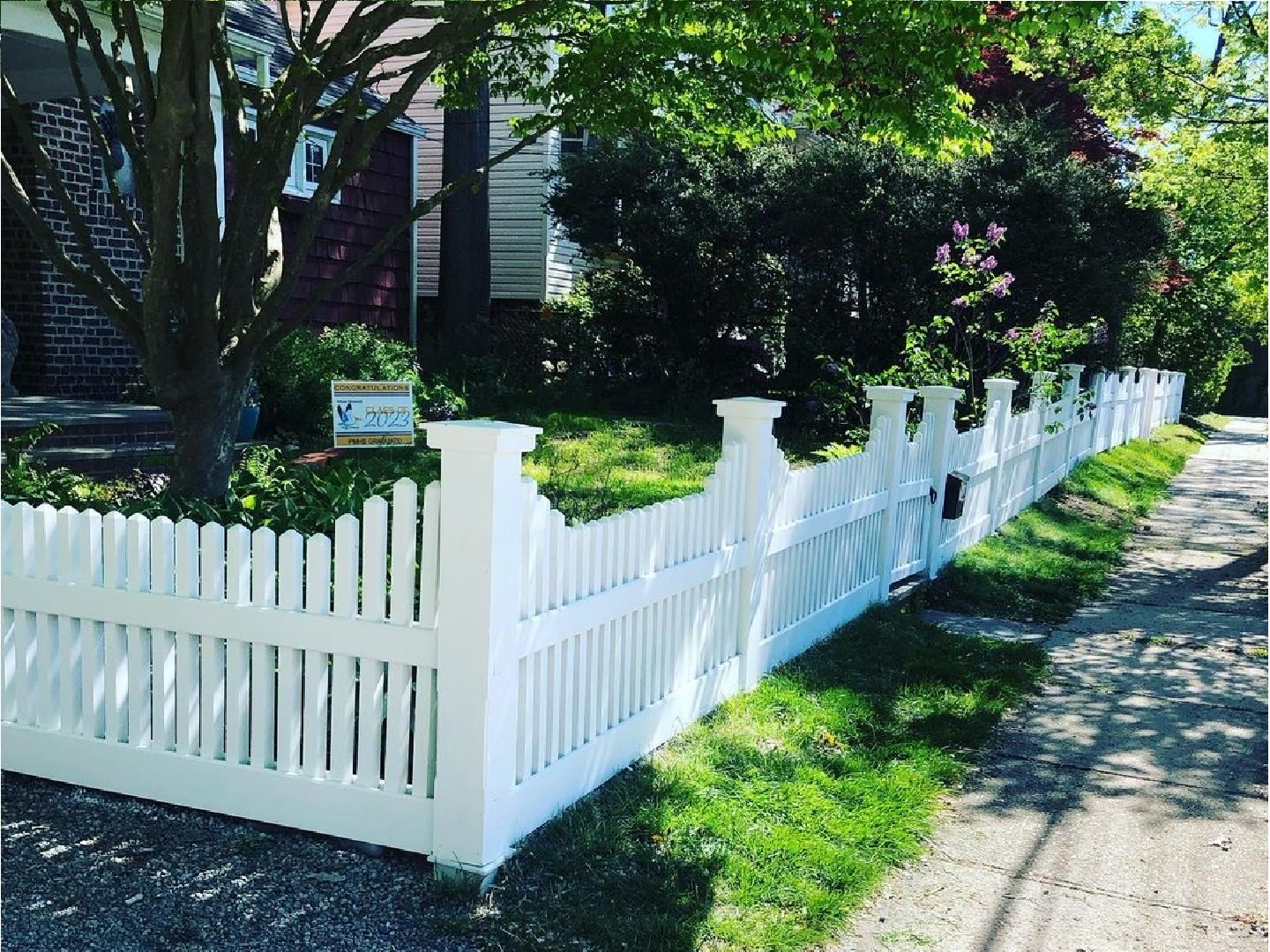 Custom fence installation
