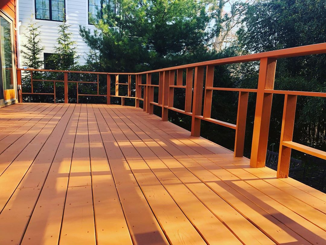 Custom deck installation
